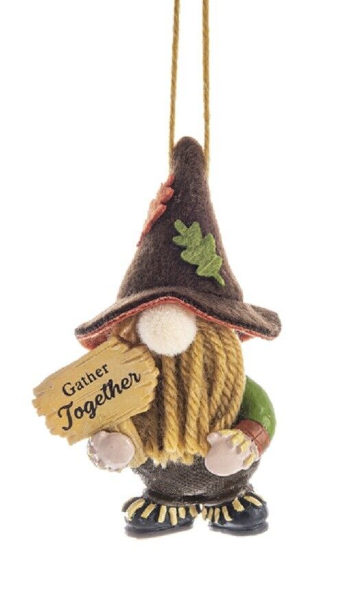 Harvest Gnome Ornament - 