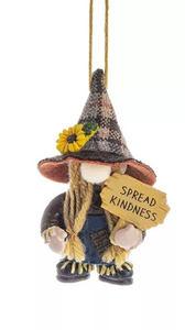 Harvest Gnome Ornament - " Spread Kindness"