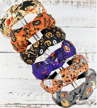 Load image into Gallery viewer, Halloween Print Knotted Fabric Headband
