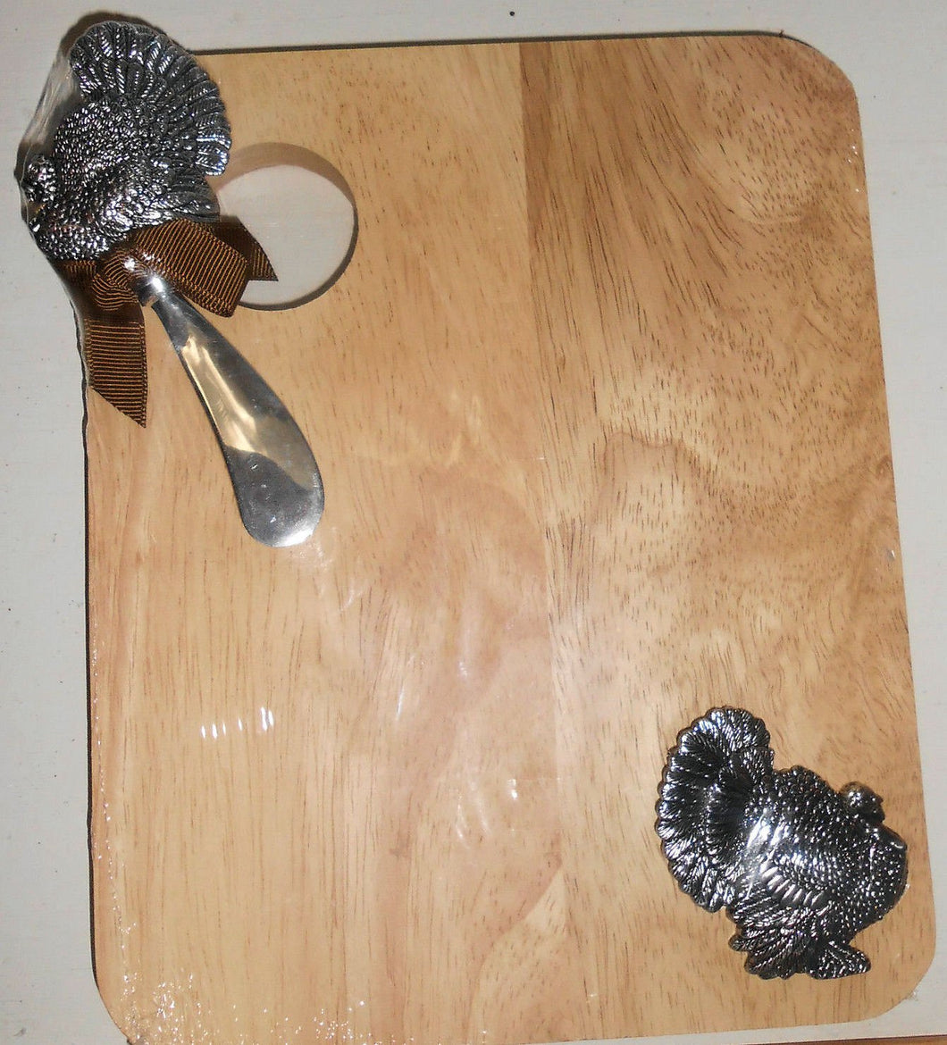 Lenox Turkey Cheeseboard with Turkey Spreader