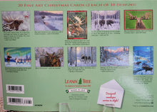 Load image into Gallery viewer, Merry Chrismoose! Boxed Christmas Card Assortment - Leanin&#39; Tree
