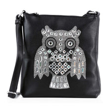 Load image into Gallery viewer, Owl Rhinestone Design Crossbody Sling
