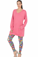 Load image into Gallery viewer, Desert Rose Longline Top
