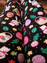 Load image into Gallery viewer, Happy Easter -  Curvy Plus Size Easter Leggings
