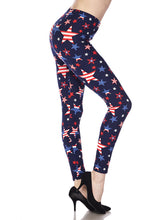 Load image into Gallery viewer, Freedom Stars-4th of July Leggings
