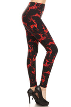 Load image into Gallery viewer, Plaid Reindeer Premium Leggings

