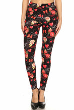Load image into Gallery viewer, Be Mine Plus Size Valentine&#39;s Day Leggings
