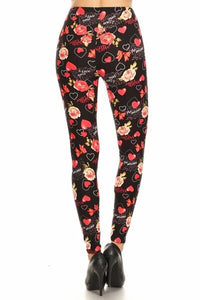 Be Mine Valentine's Day Leggings