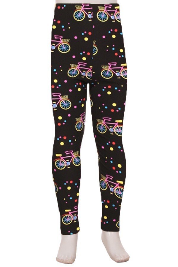 Bike Ride Kids Spring Leggings