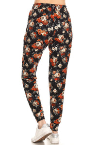 Bouquet of Flowers Plus Size Premium Joggers