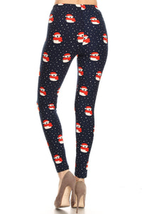 Bundled Up Penguin Plus Size Leggings