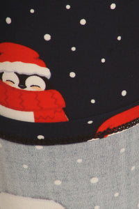 Bundled Up Penguin Leggings