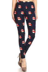 Bundled Up Penguin Plus Size Leggings