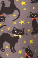 Load image into Gallery viewer, Cat Magic Kids Halloween Leggings
