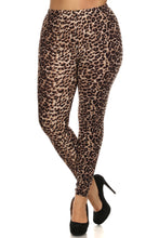 Load image into Gallery viewer, Cheetah Curvy Plus Leggings
