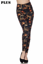 Load image into Gallery viewer, Cheetah Spark Plus Size Leggings
