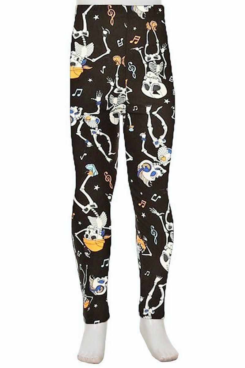 Boogie Fever Kids Skeleton Leggings – Polly's Premium Leggings