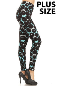 Dark Eyes Plus Size Leggings