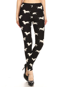 Hot Dog - Dachshund Plus Size Leggings