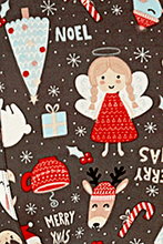 Load image into Gallery viewer, HO HO HO Kids Christmas Leggings
