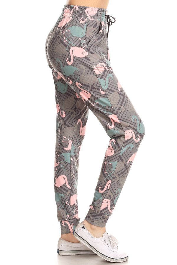 Wild Flamingo Premium Joggers