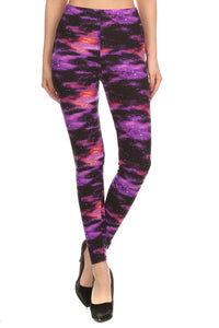 Purple Star Dust - Galaxy Leggings