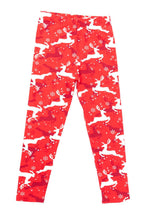 Load image into Gallery viewer, Kids Santa Helper Premium Leggings
