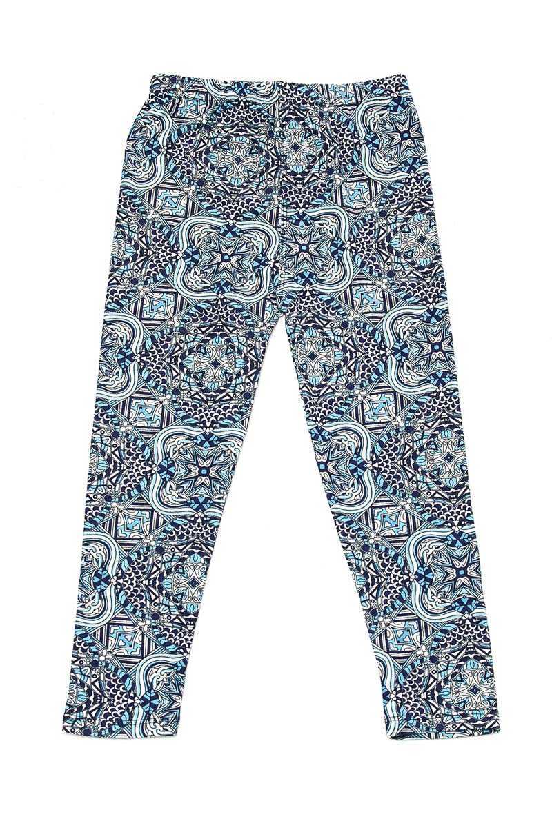 Kids Underwater Mandala Premium Leggings