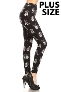 Love Puppies Plus Size Leggings