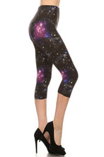 Load image into Gallery viewer, Side view of the Nebula One Size Capri
