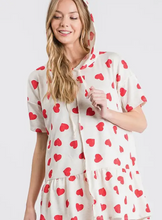 Load image into Gallery viewer, Valentine&#39;s Day Jacket Top - Red
