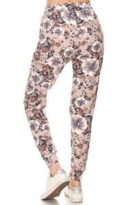 Hues of Spring Premium Plus Size Joggers