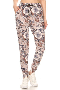 Hues of Spring Premium Plus Size Joggers