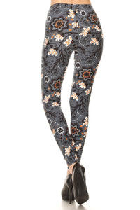 Woodland Premium Plus Size Leggings