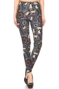 Woodland Premium Plus Size Leggings