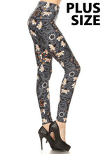 Load image into Gallery viewer, Woodland Premium Plus Size Leggings
